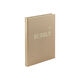 Bubbly Personalized Gold Metallic Leather Book Image 3 of 6